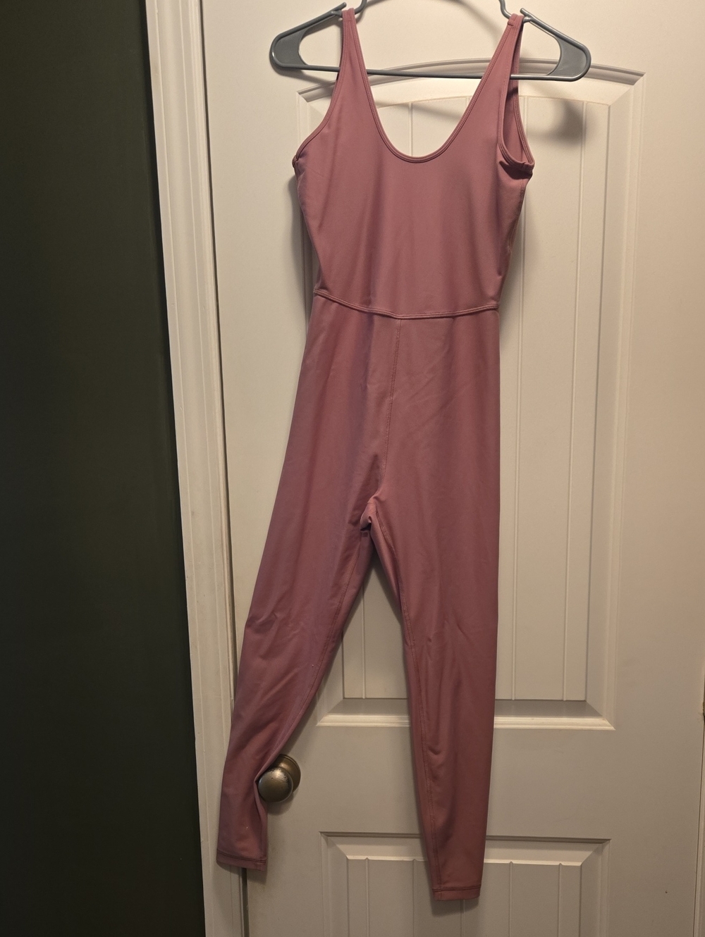 Women's Mauve Sleeveless Jumpsuit